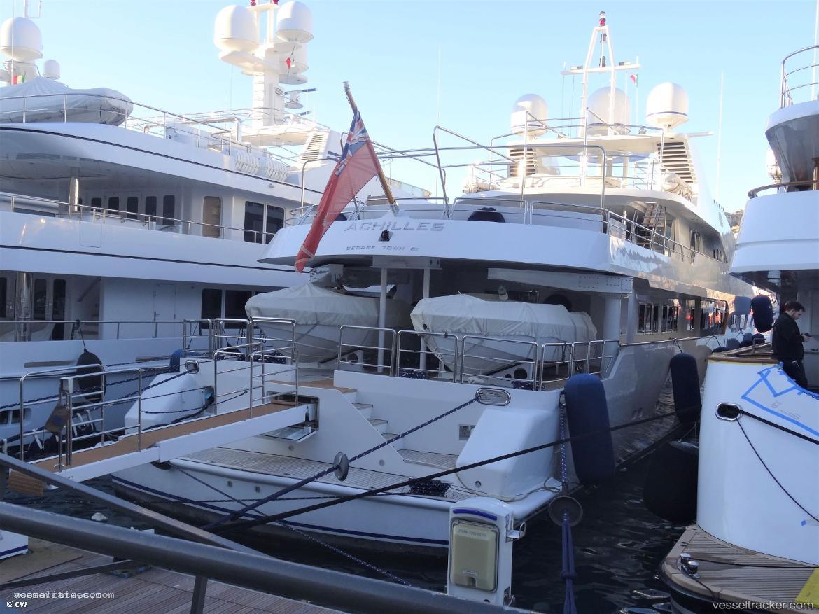 My-Achilles - Service Ship vessel registered in Cayman Islands