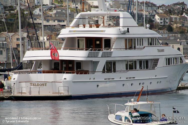 Teleost - Service Ship vessel registered in Cayman Islands