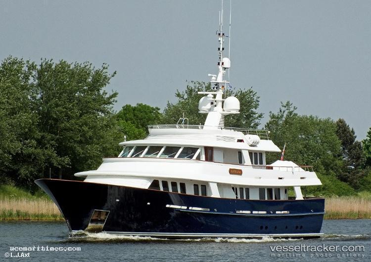 Arcadia - Service Ship vessel registered in Cayman Islands