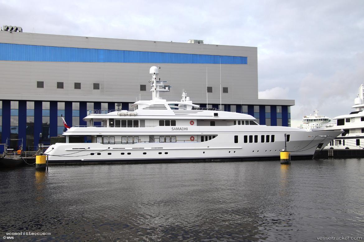 Samadhi - Service Ship vessel registered in Cayman Islands