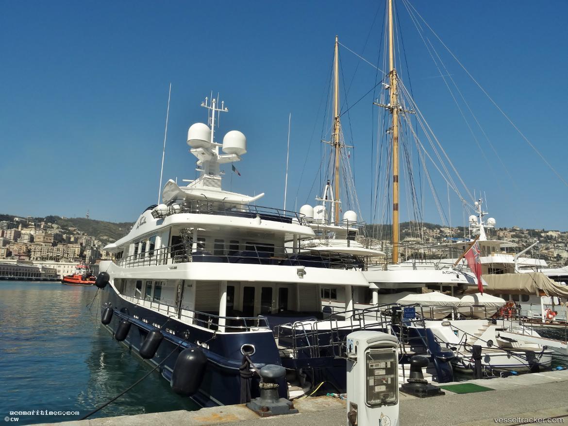 Burkut - Yacht vessel registered in Cayman Islands
