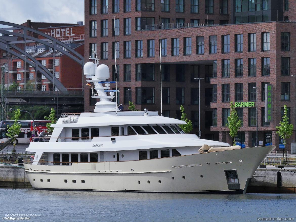 Soprano - Sailing Vessel vessel registered in Cayman Islands