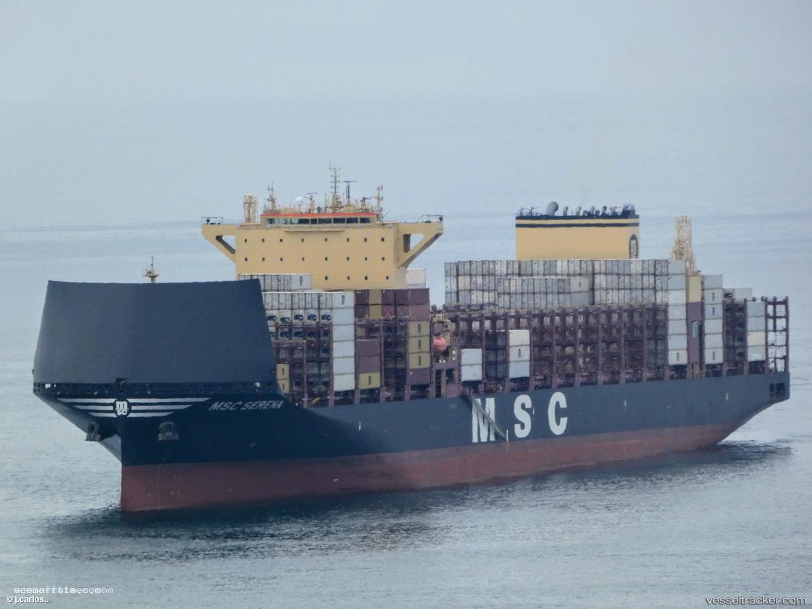Msc-Serena - Container Ship vessel registered in Liberia