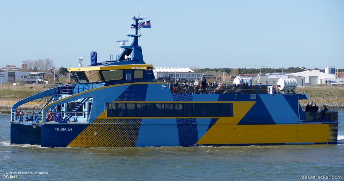 Frisia-E-i - Passenger Ro Ro Cargo Ship vessel registered in Germany