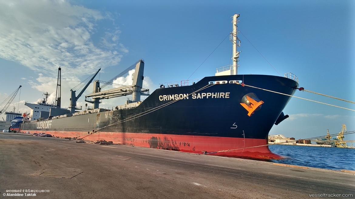 Crimson-Sapphire - Bulk Carrier vessel registered in Singapore