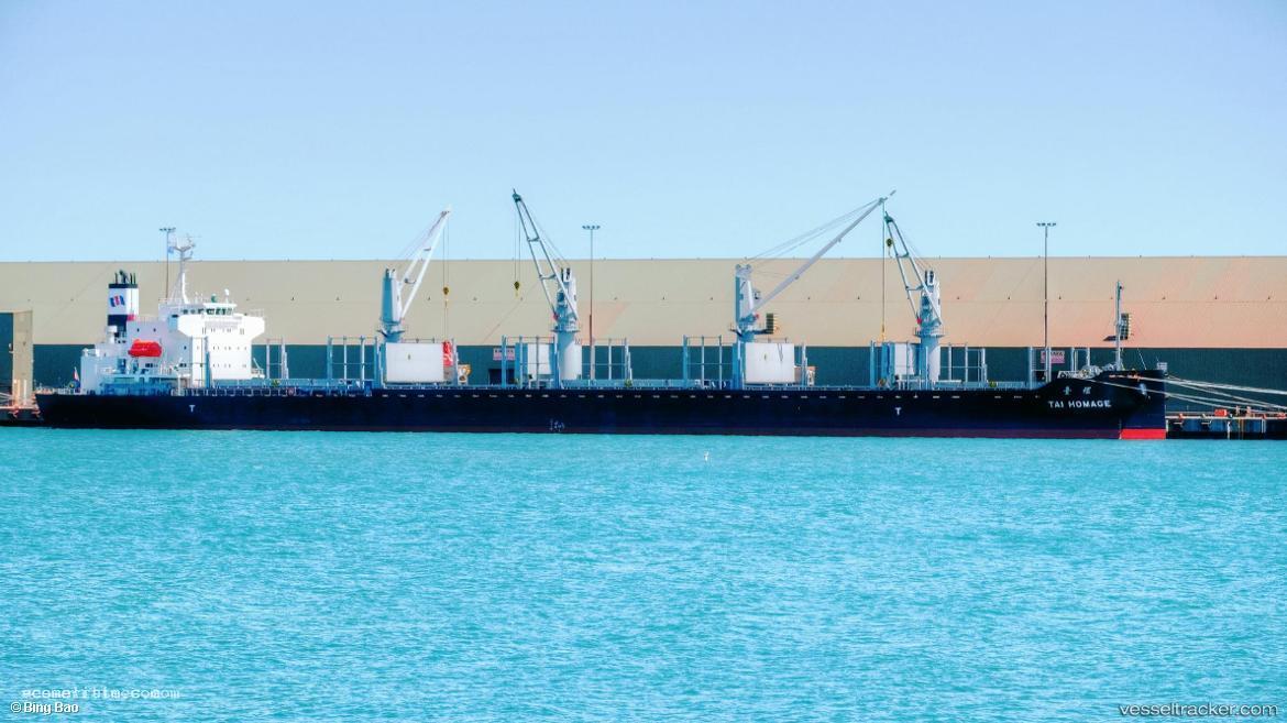 Tai-Homage - Bulk Carrier vessel registered in Liberia