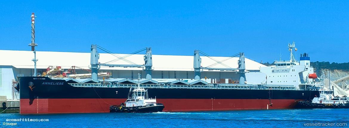 Anneliese - Bulk Carrier vessel registered in Liberia