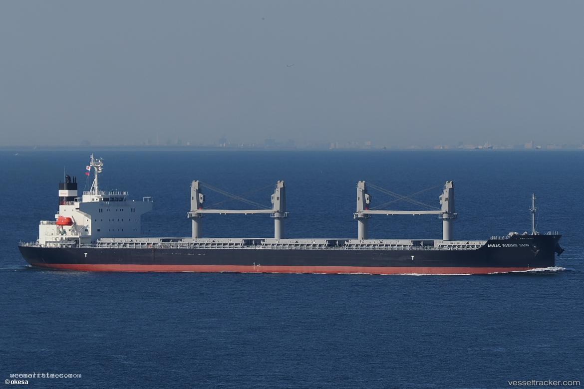 Ansac-Rising-Sun - Bulk Carrier vessel registered in Panama