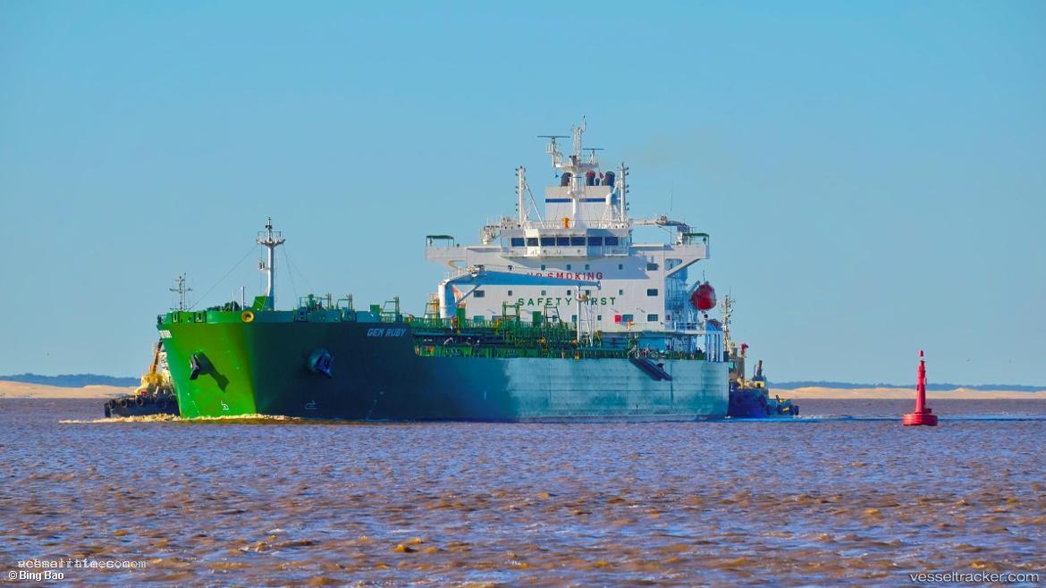 Gem-Ruby - Chemical Oil Products Tanker vessel registered in Marshall Islands