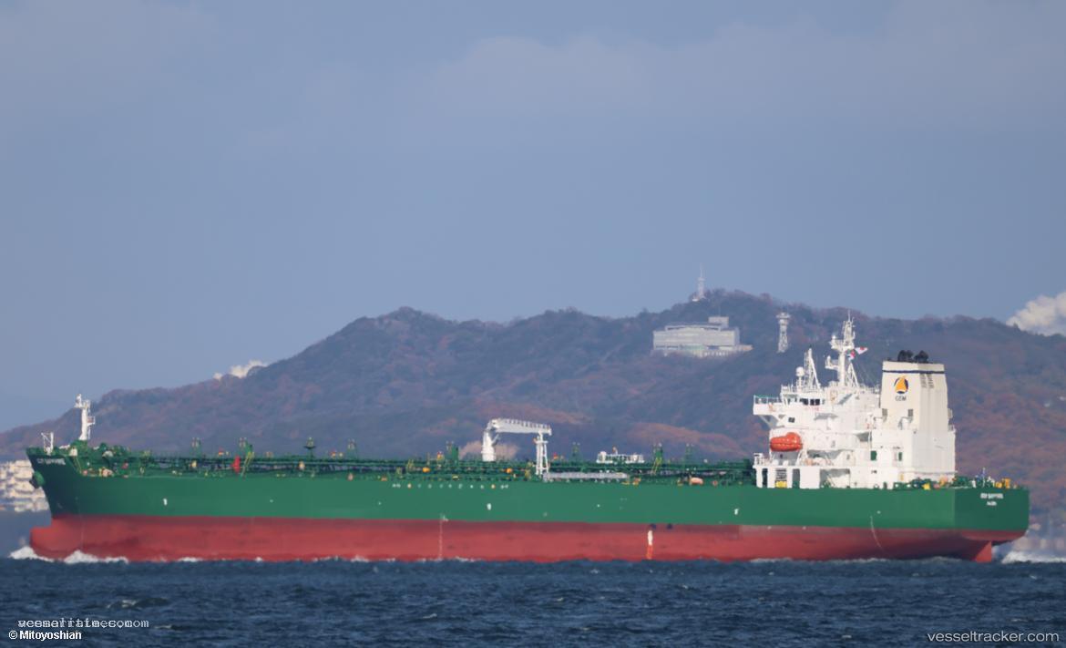 Gem-Sapphire - Chemical Oil Products Tanker vessel registered in Marshall Islands
