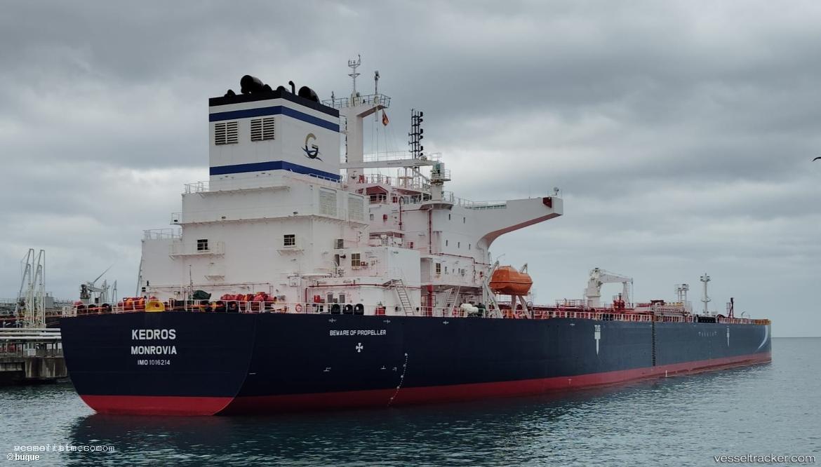 Kedros - Crude Oil Tanker vessel registered in Liberia
