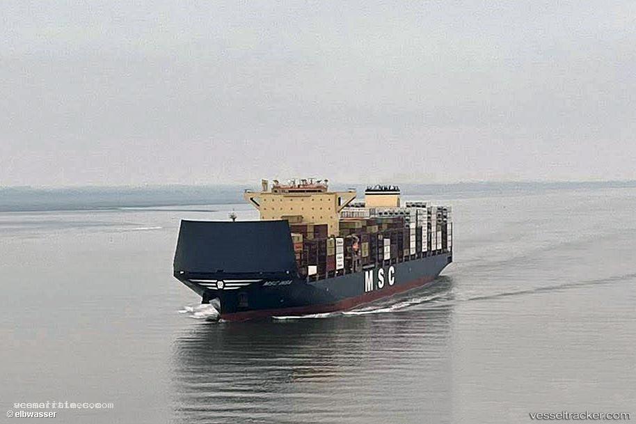 Msc-Insa - Container Ship vessel registered in Liberia
