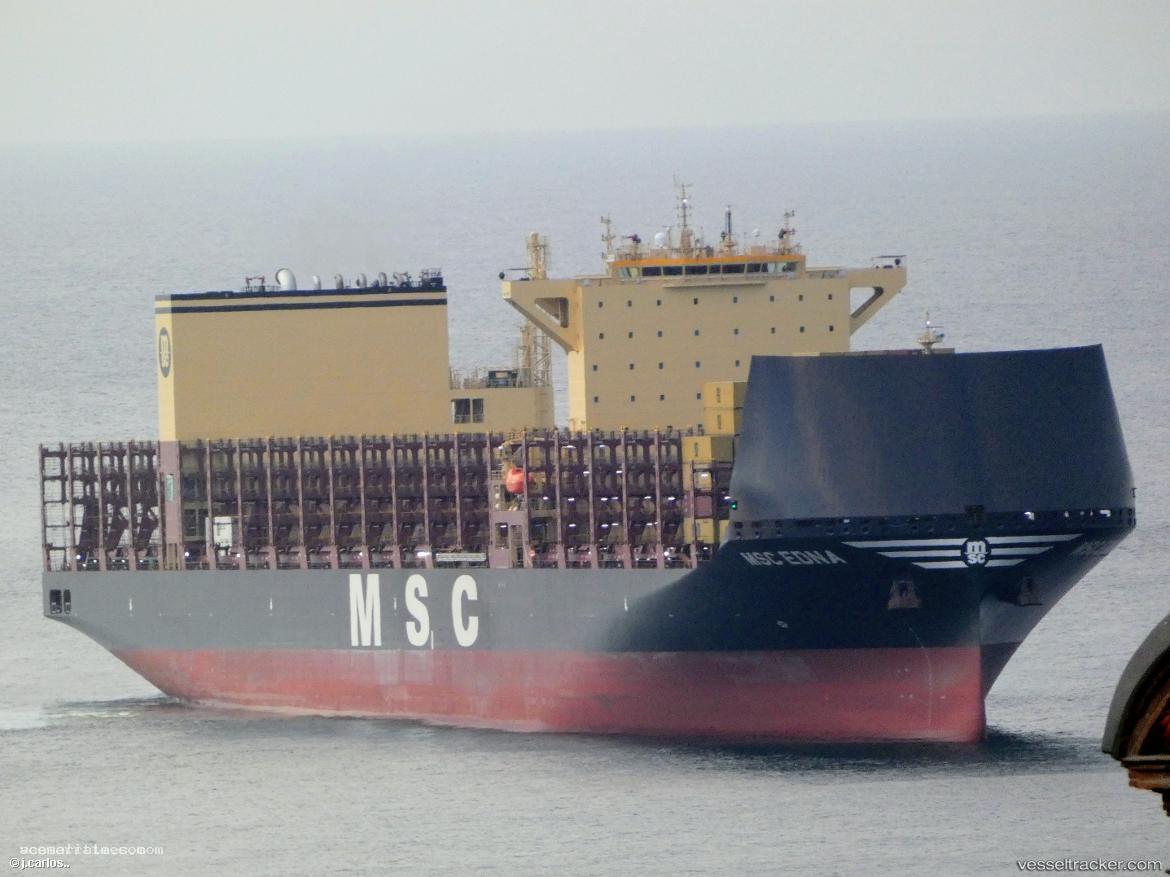 Msc-Edna - Container Ship vessel registered in Liberia