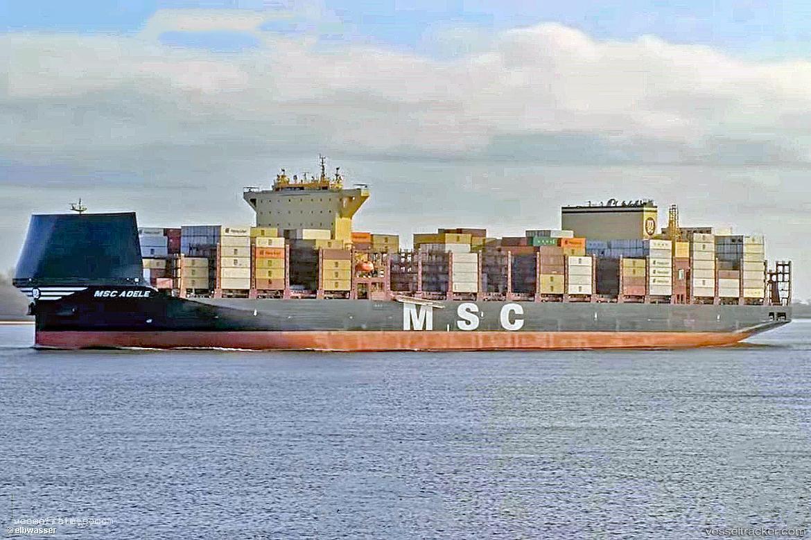 Msc-Adele - Container Ship vessel registered in Liberia