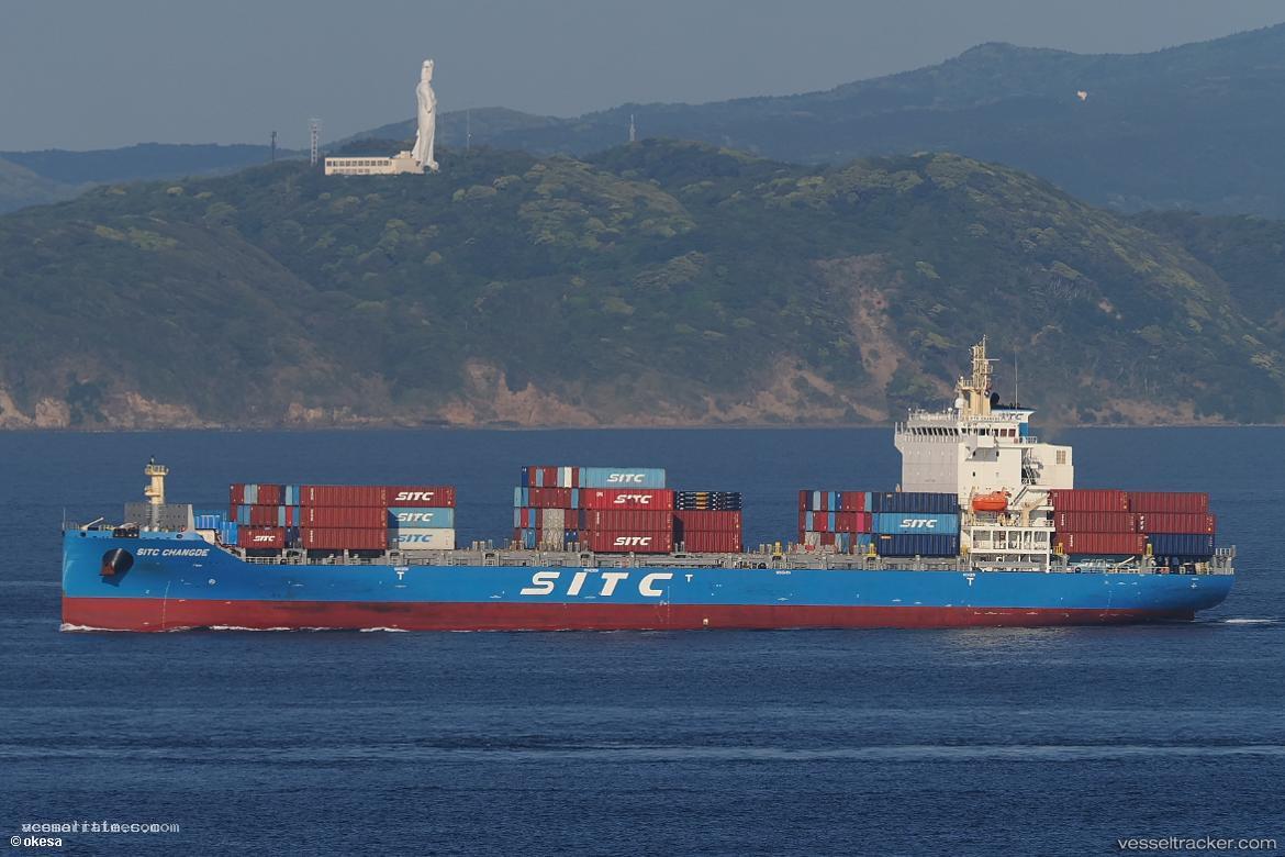 Sitc-Changde - Container Ship vessel registered in Hong Kong
