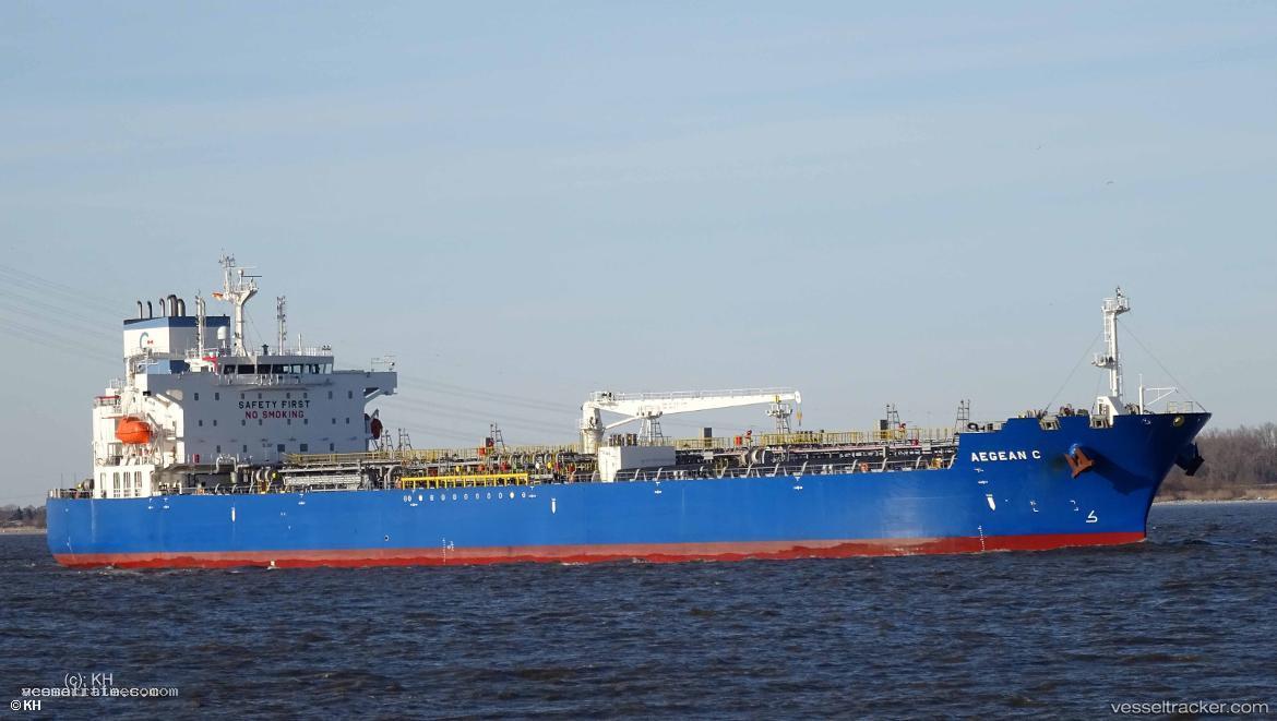 Aegean-C - Chemical Oil Products Tanker vessel registered in Liberia