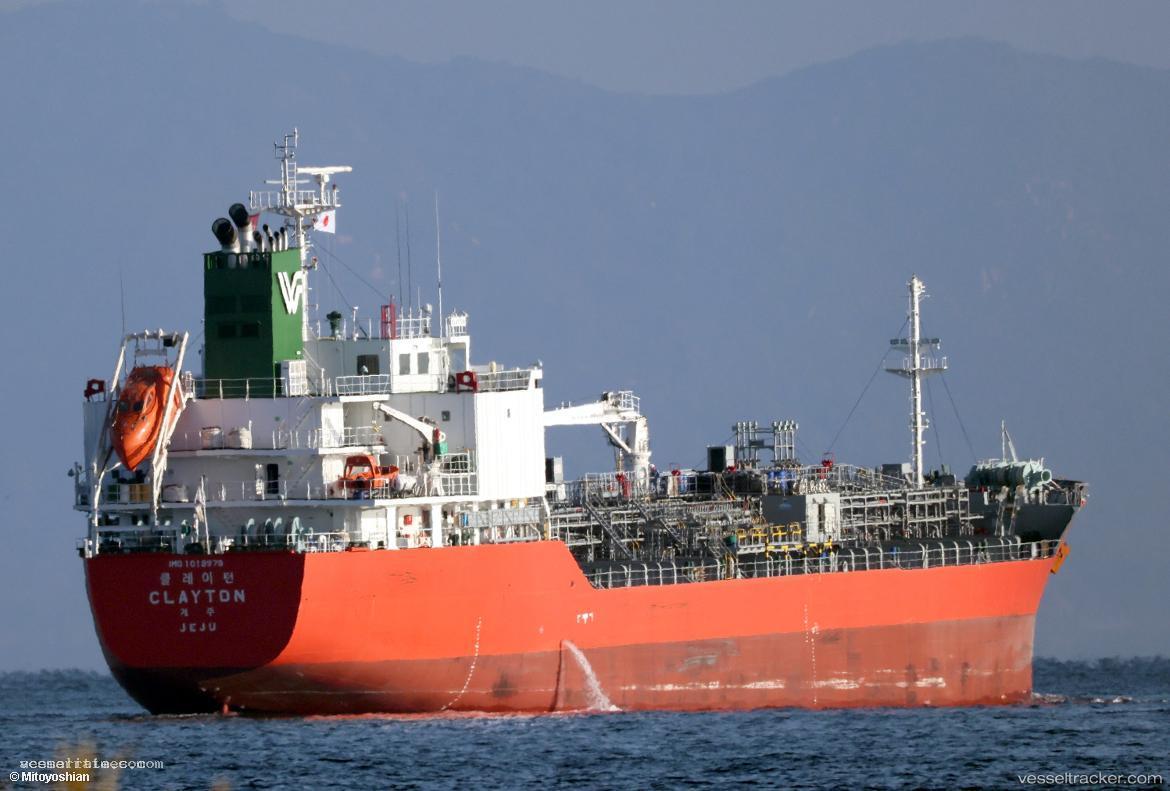 Clayton - Chemical Oil Products Tanker vessel registered in South Korea