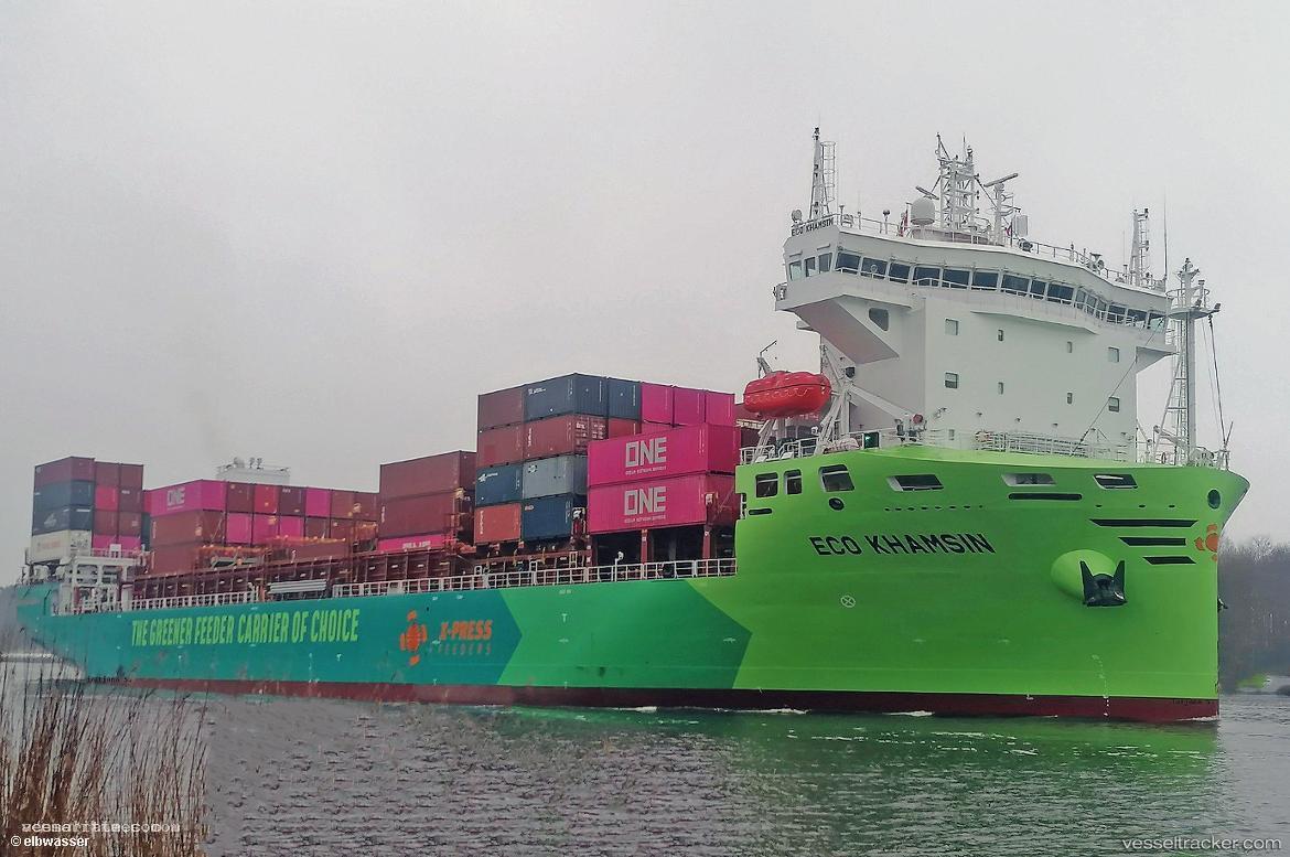 Eco-Khamsin - Container Ship vessel registered in Malta