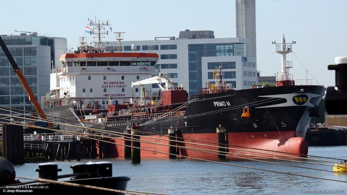 Primo-M - Chemical Oil Products Tanker vessel registered in Italy