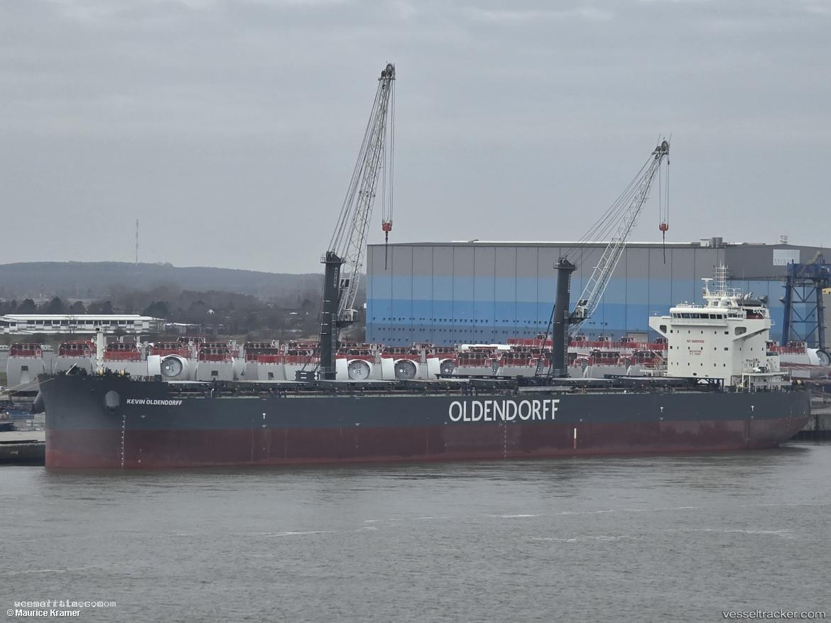 Kevin-Oldendorff - Bulk Carrier vessel registered in Liberia
