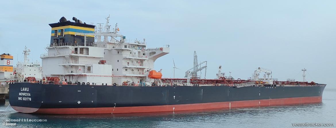 Lamu - Crude Oil Tanker vessel registered in Liberia