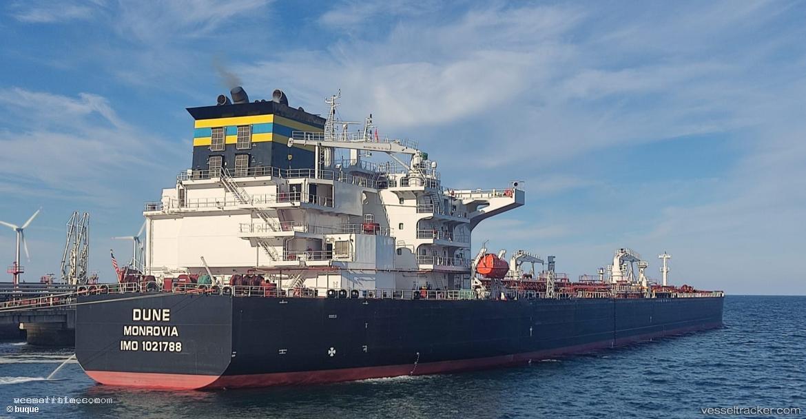 Dune - Crude Oil Tanker vessel registered in Liberia