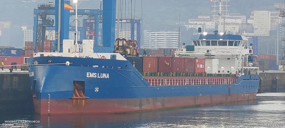 Ems-Luna - General Cargo Ship vessel registered in Antigua and Barbuda