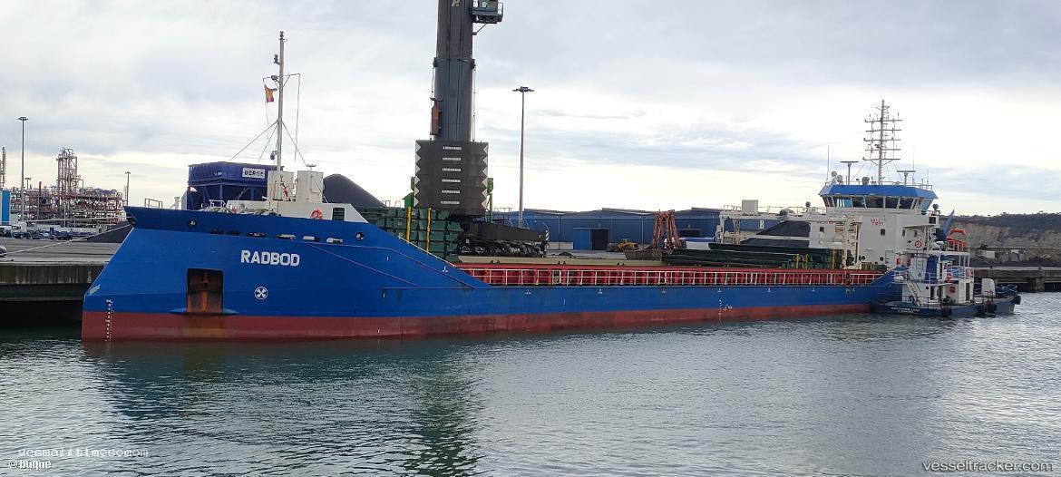 Radbod - General Cargo Ship vessel registered in Antigua and Barbuda