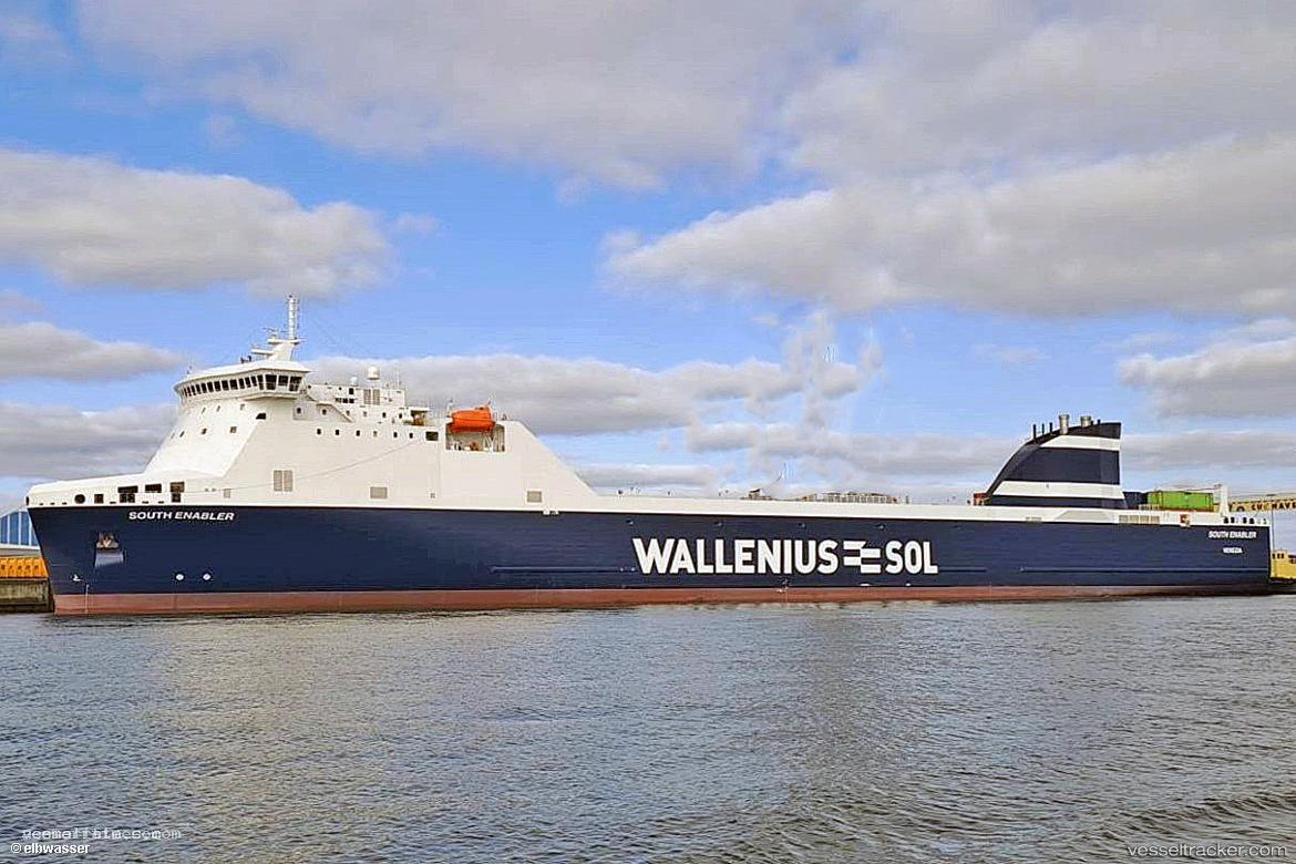 South-Enabler - Passenger Ro Ro Cargo Ship vessel registered in Italy