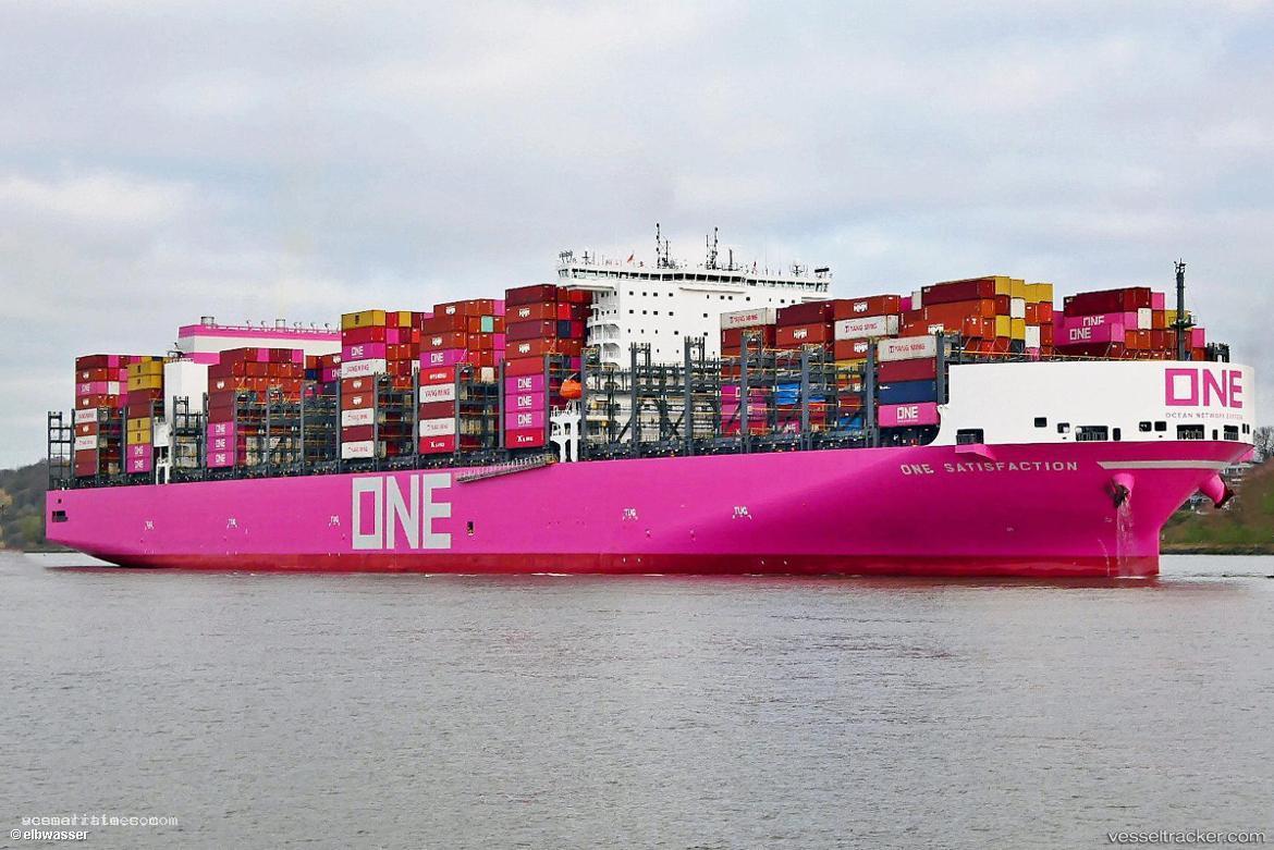 One-Satisfaction - Container Ship vessel registered in Liberia