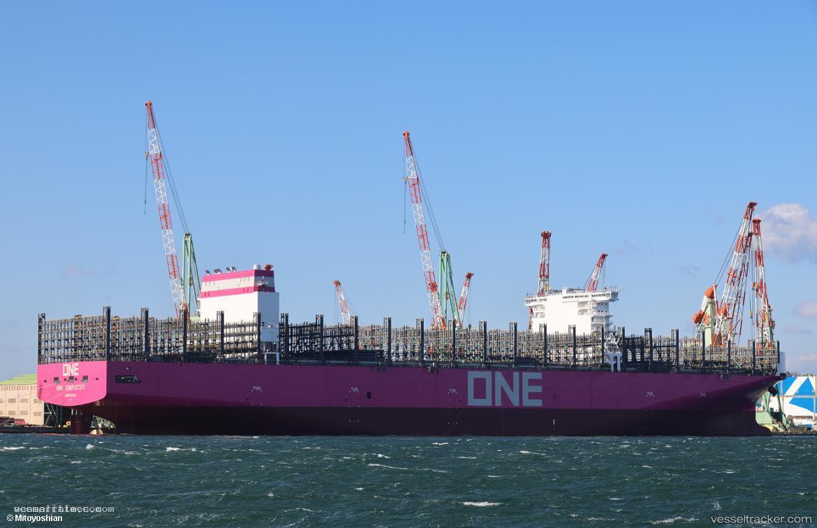 One-Simplicity - Container Ship vessel registered in Liberia