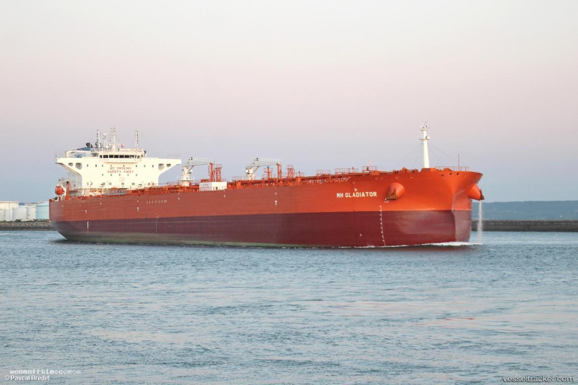Mh-Gladiator - Crude Oil Tanker vessel registered in Marshall Islands