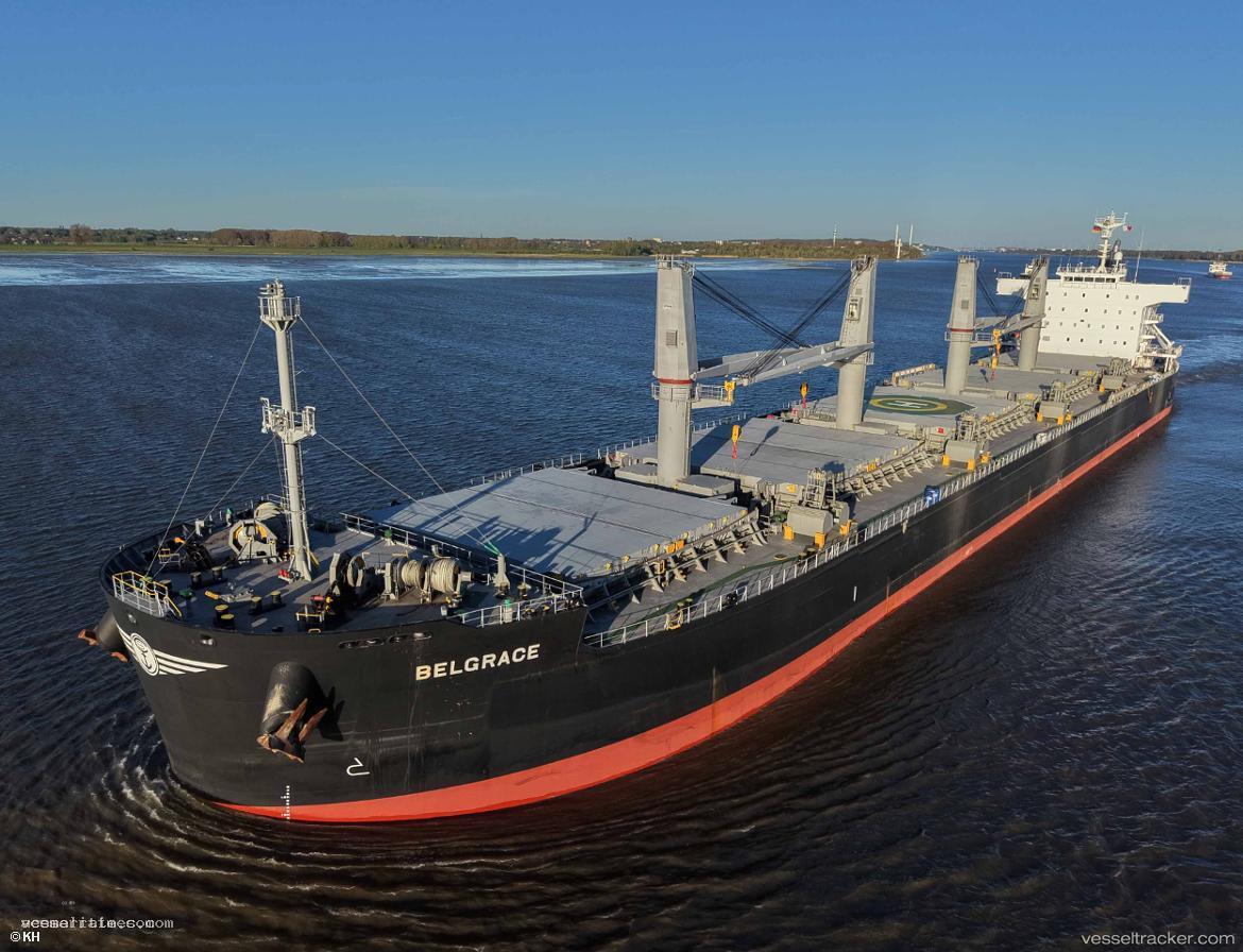 Belgrace - Bulk Carrier vessel registered in Liberia