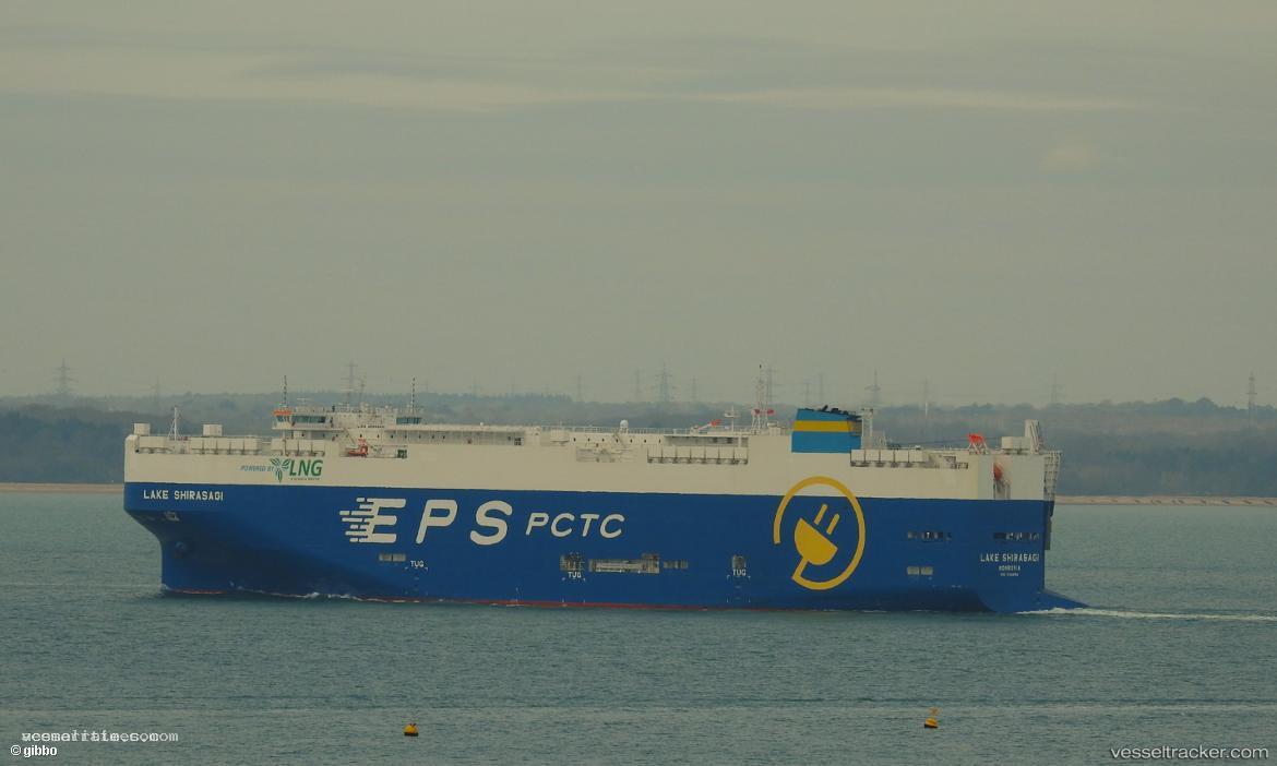 Lake-Shirasagi - Vehicles Carrier vessel registered in Liberia