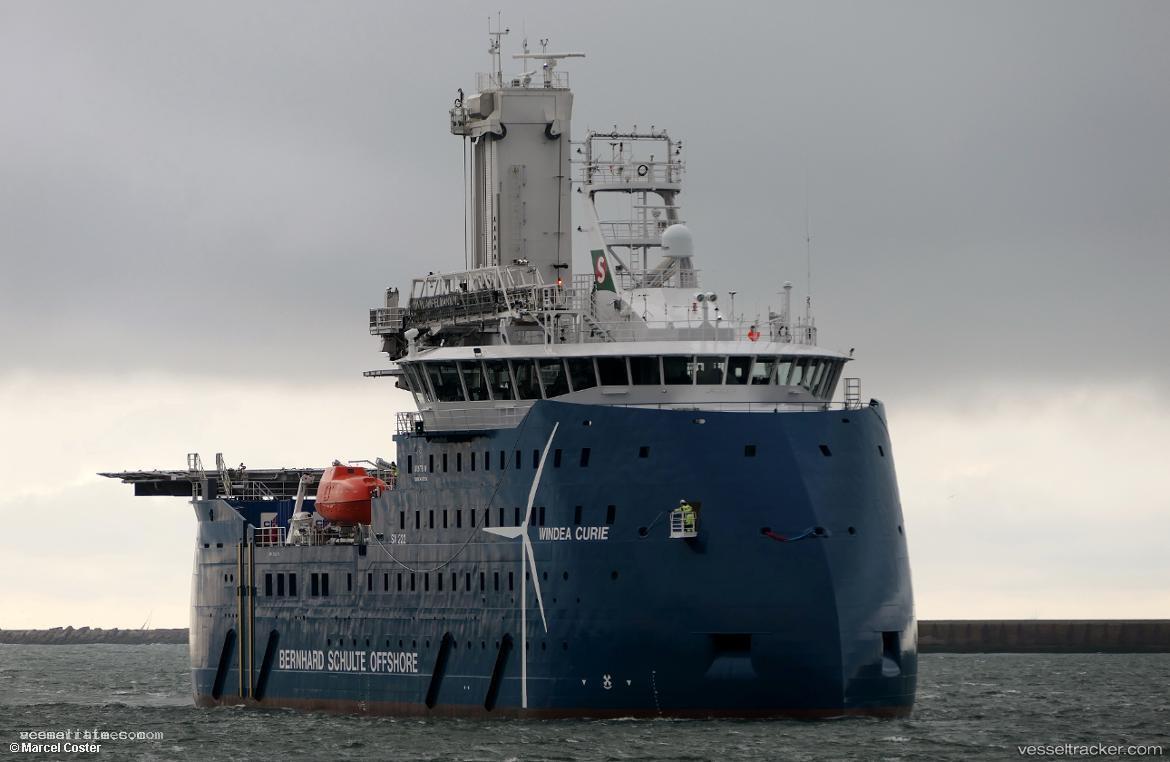 Windea-Curie - Work Repair Vessel vessel registered in Portugal