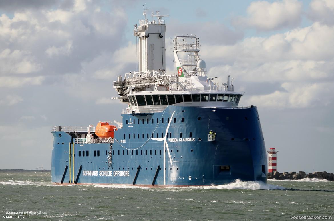Windea-Clausius - Work Repair Vessel vessel registered in Portugal