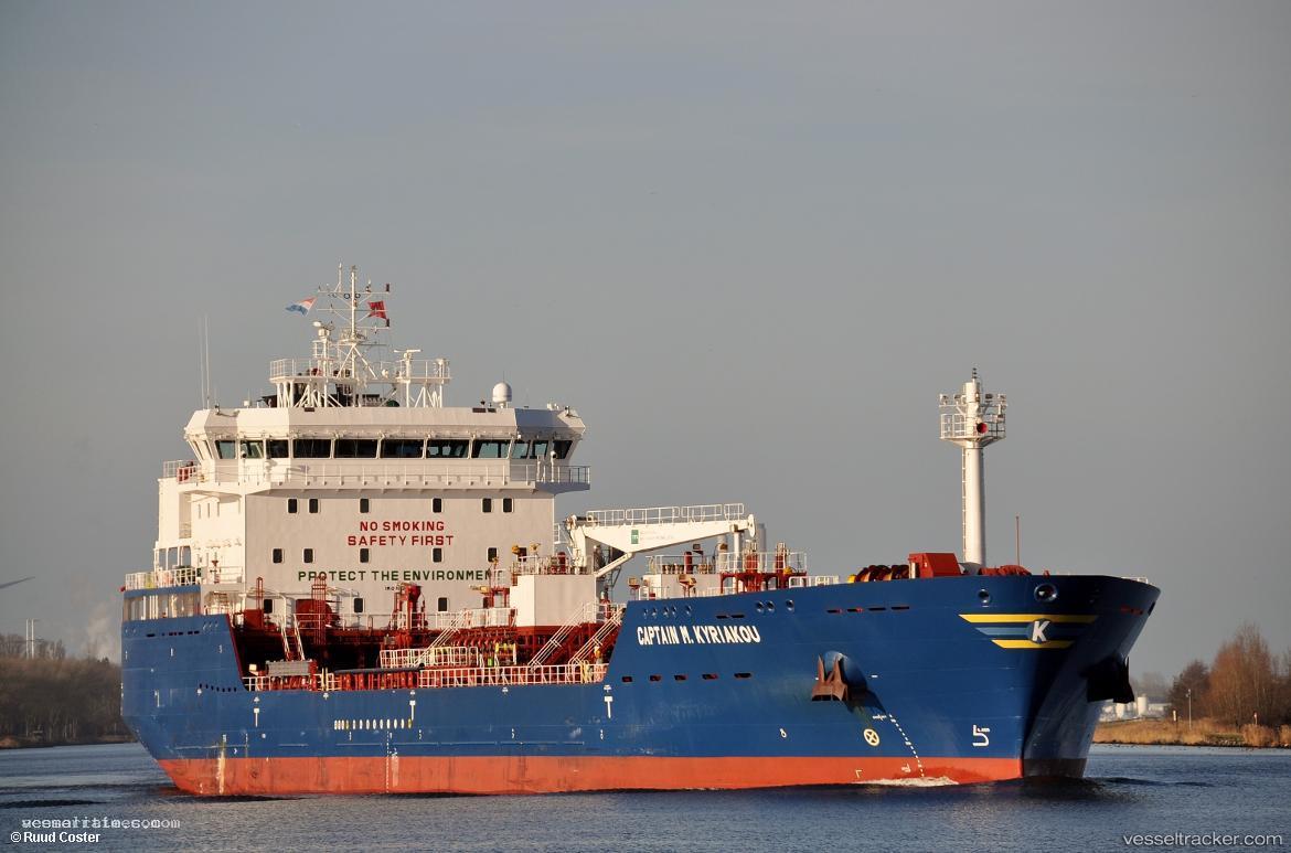 Captain-M.kyriakou - Chemical Oil Products Tanker vessel registered in Portugal