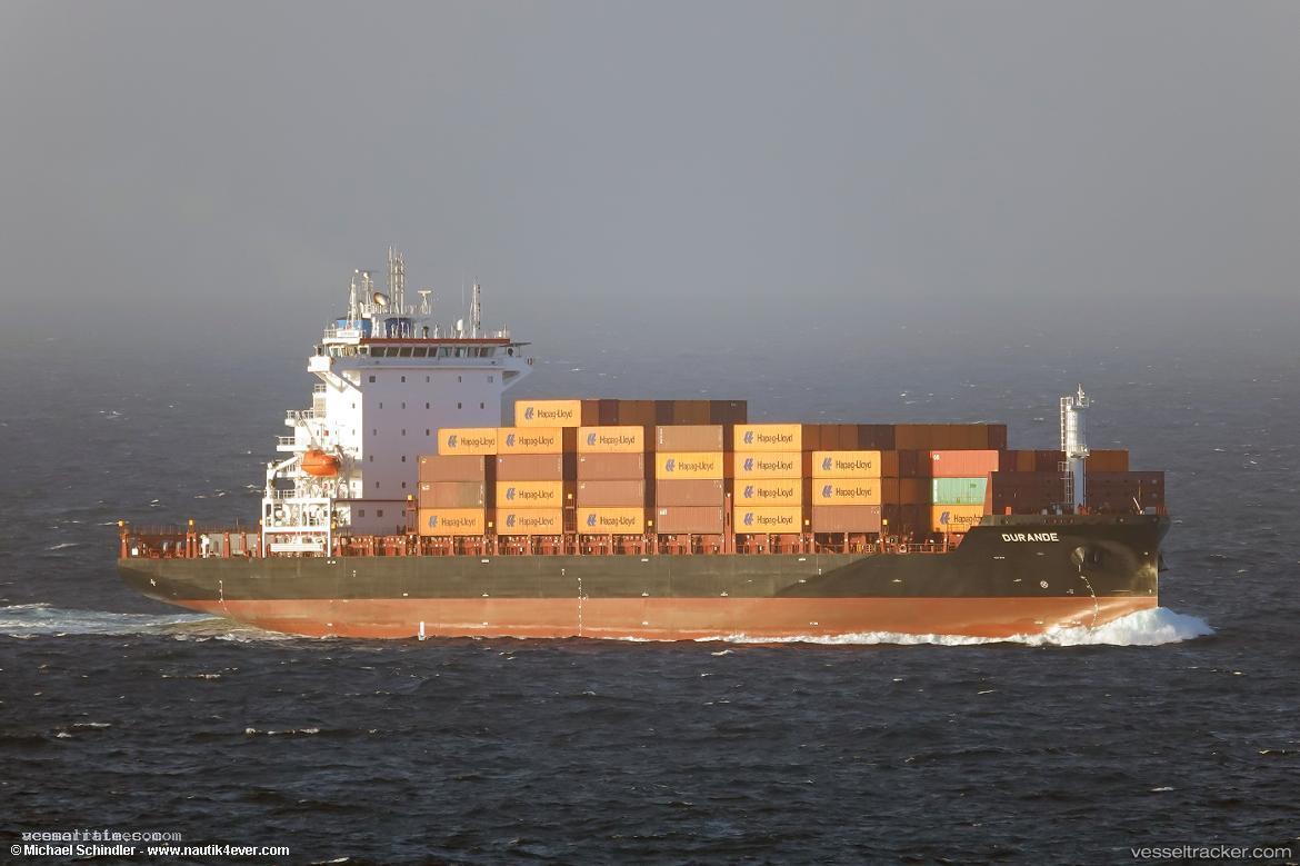 Durande - Container Ship vessel registered in France