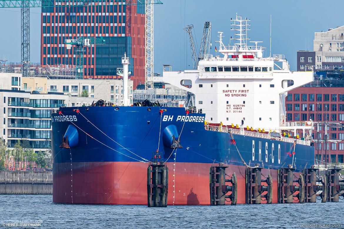 Bh-Progress - Bulk Carrier vessel registered in Liberia