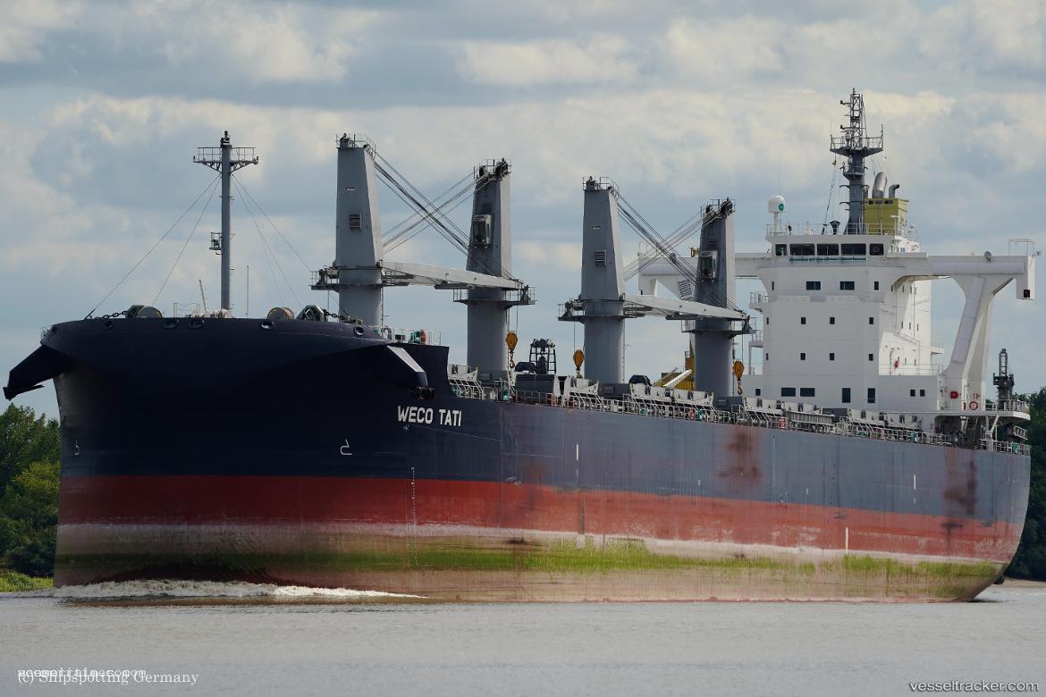Weco-Tati - Bulk Carrier vessel registered in Singapore