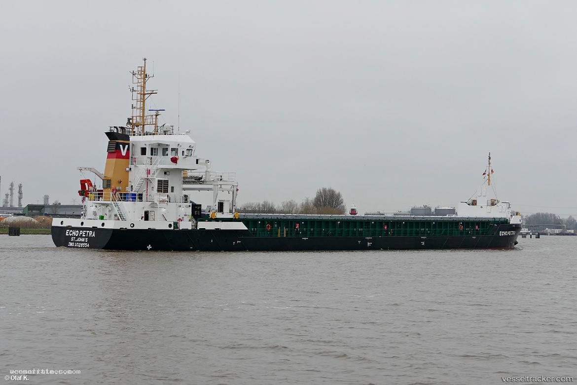 Echo-Petra - General Cargo Ship vessel registered in Antigua and Barbuda