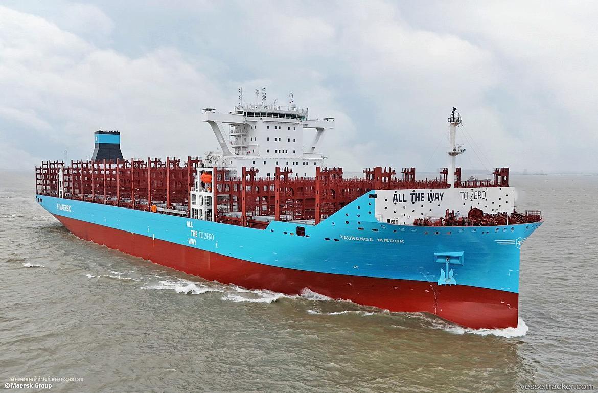 Tauranga-Maersk - Container Ship vessel registered in Denmark