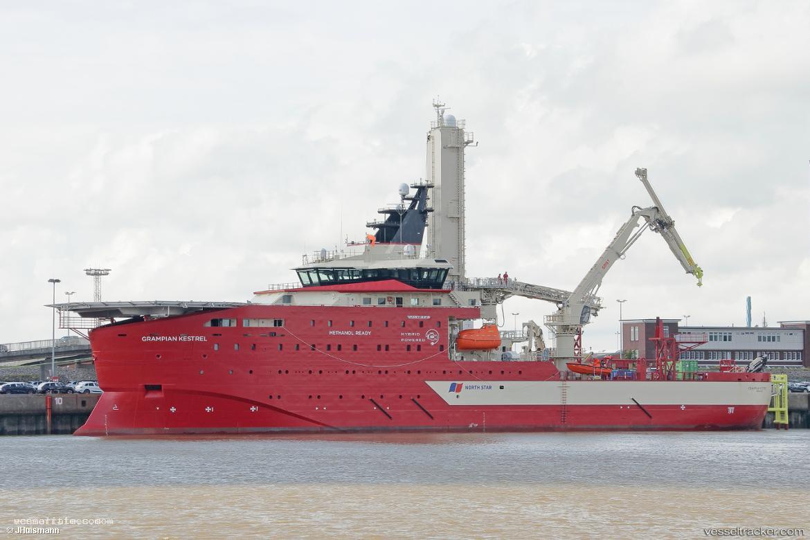 Grampian-Kestrel - Work Repair Vessel vessel registered in United Kingdom