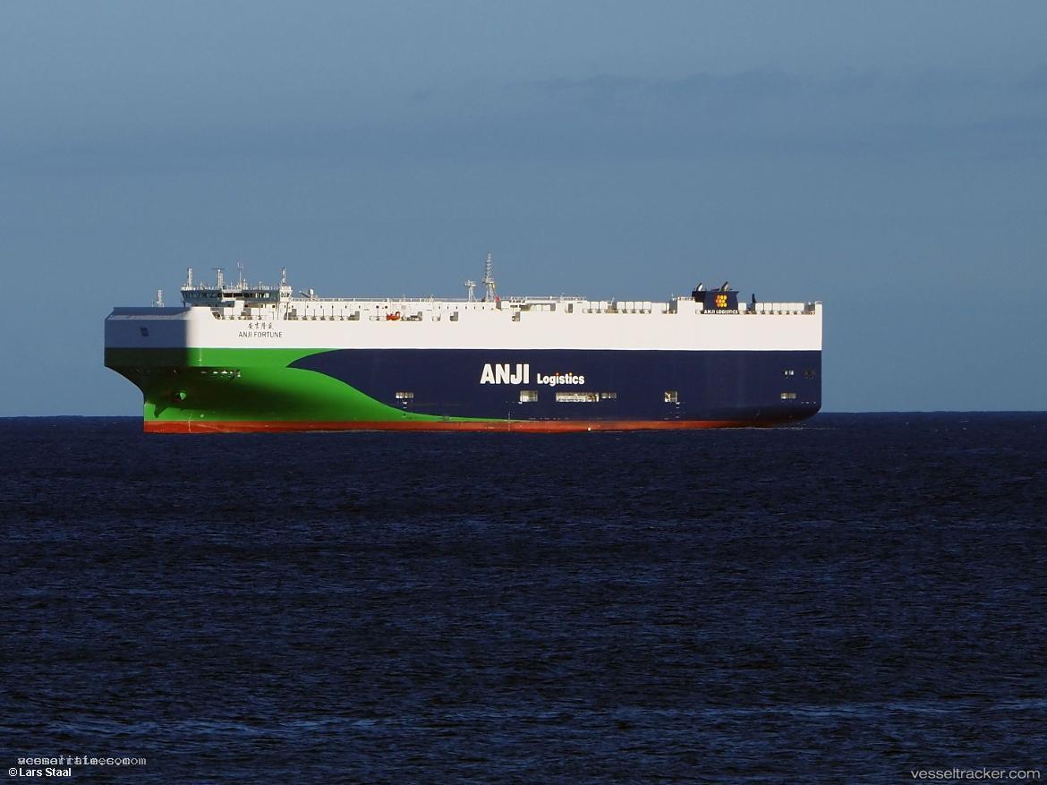 Anji-Fortune - Vehicles Carrier vessel registered in Liberia