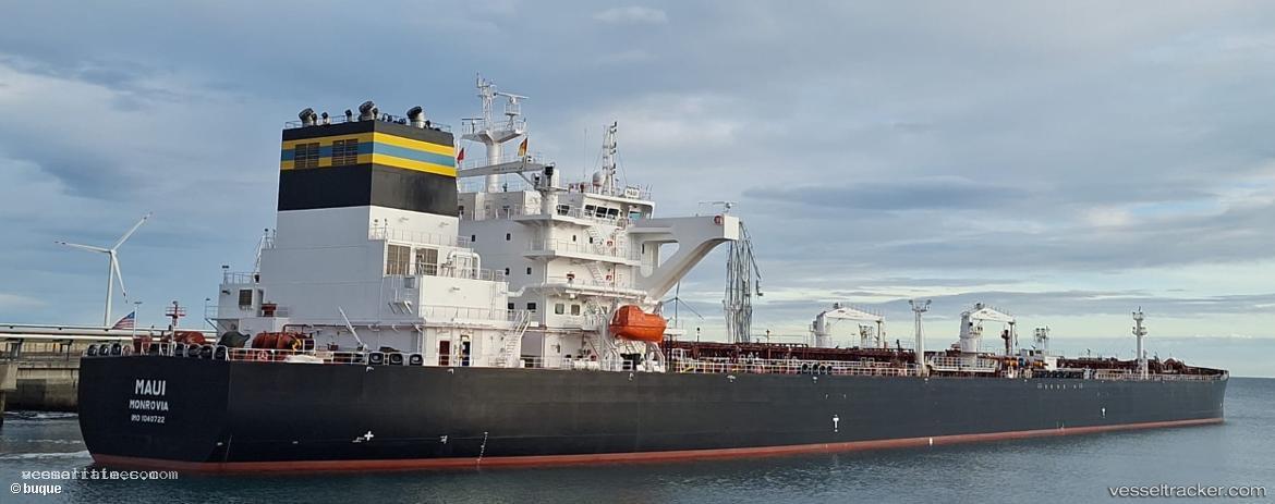Maui - Crude Oil Tanker vessel registered in Liberia