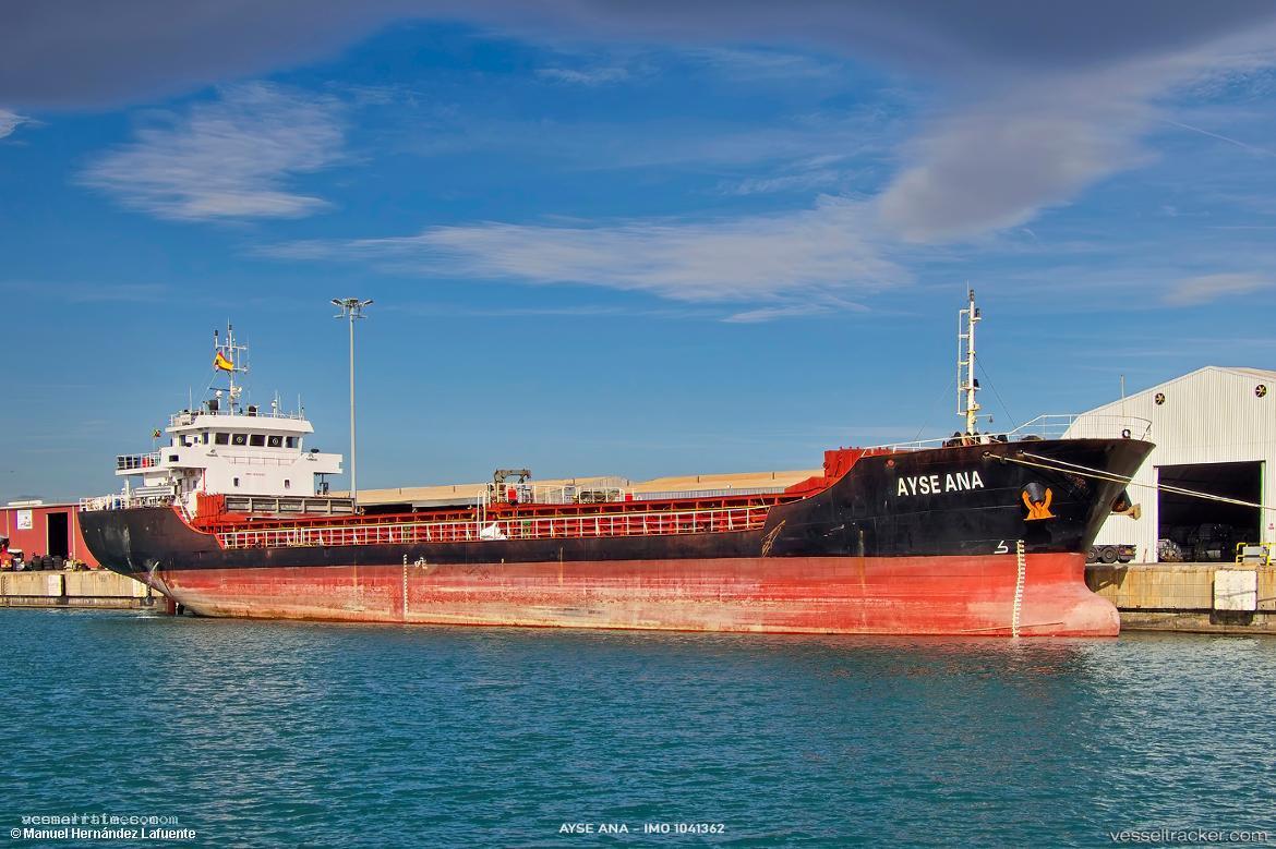 Ayse-Ana - General Cargo Ship vessel registered in Saint Kitts and Nevis