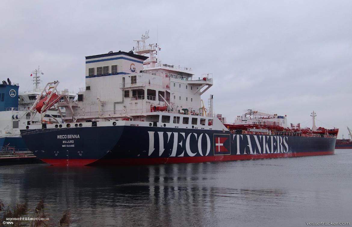 Weco-Senna - Chemical Oil Products Tanker vessel registered in Marshall Islands