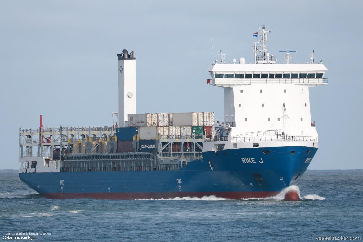 Rike-J - Container Ship vessel registered in Portugal