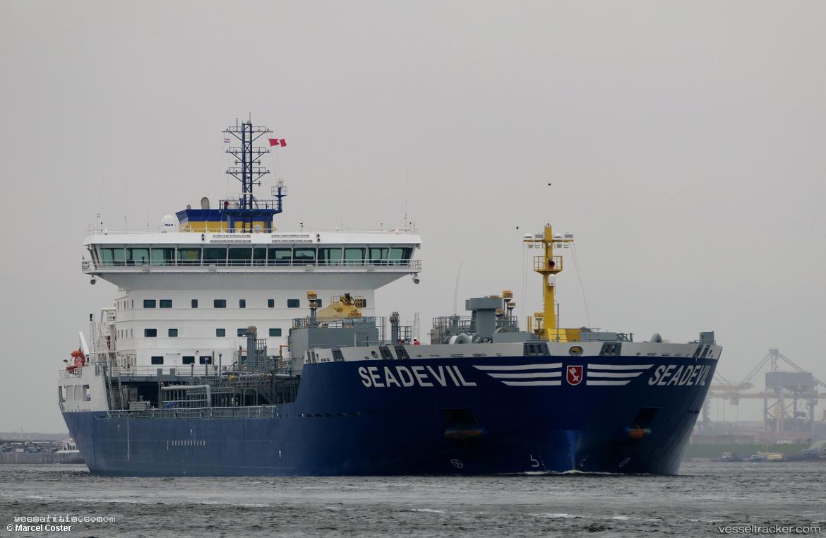 Seadevil - Chemical Oil Products Tanker vessel registered in Germany