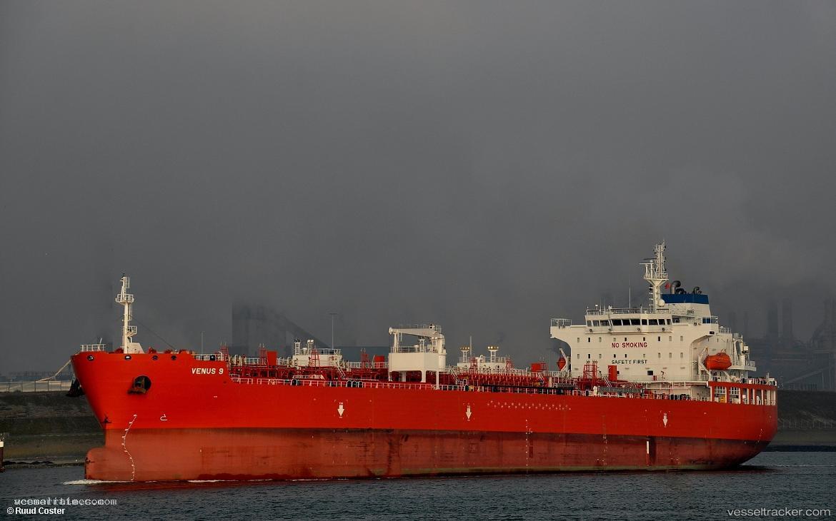Venus-9 - Chemical Oil Products Tanker vessel registered in Liberia
